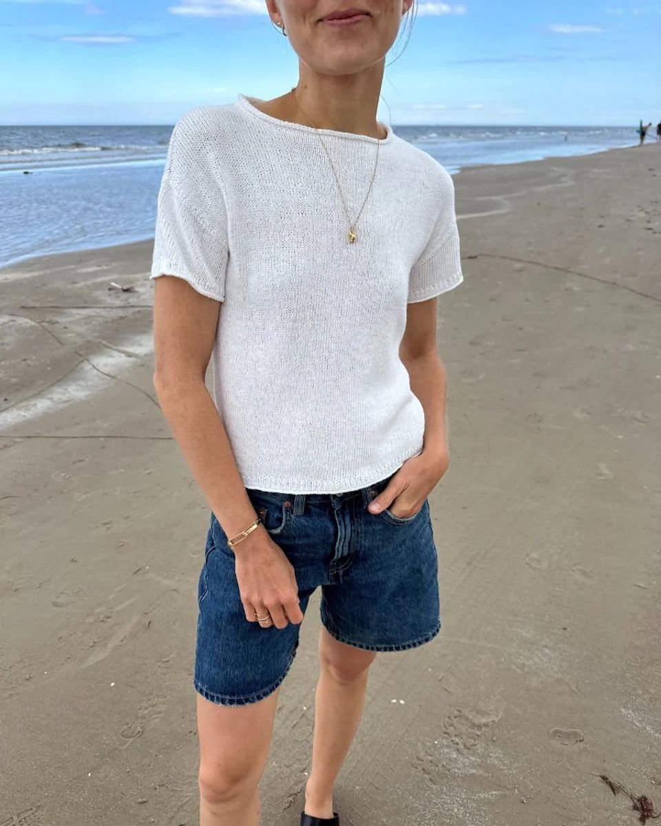Garnpakke cloud tee PetiteKnit