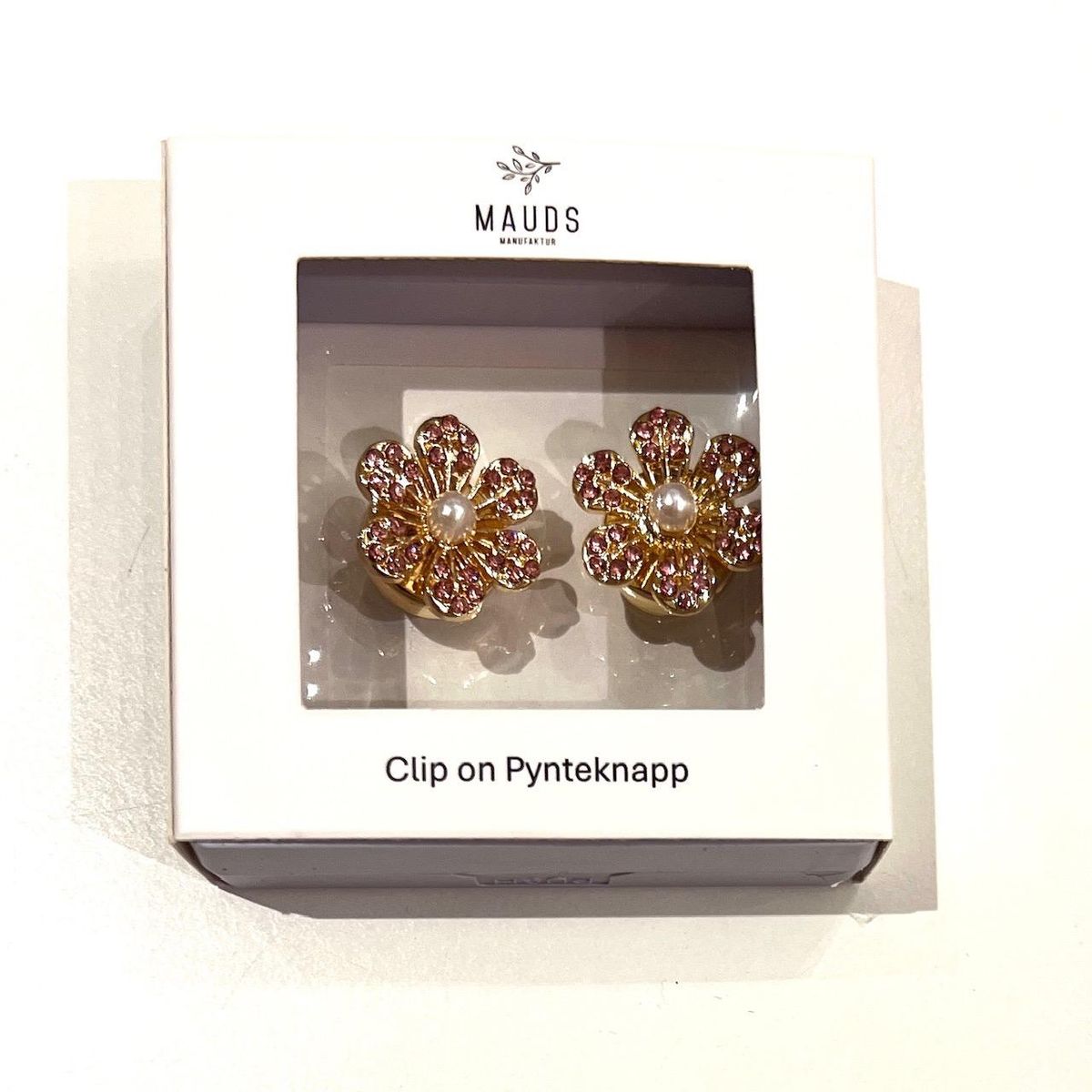 Clip on pynteknapper e - pk.2 stk.