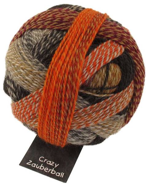 Hovedbilde Crazy 2092 Schokoladenseite Zauberball garn