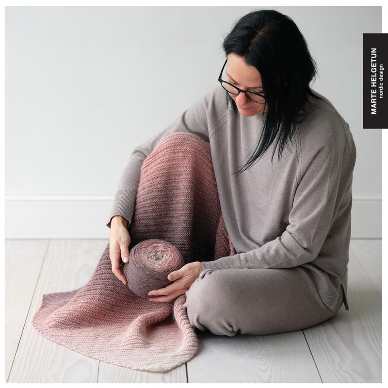 Mønster Babyteppe Fargespill by Marte Helgetun
