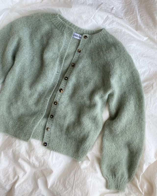 Mønster Novise cardigan-Mohair Edition Petiteknit