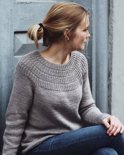 Hovedbilde Mønster Ankers Trøye-My Size Petiteknit