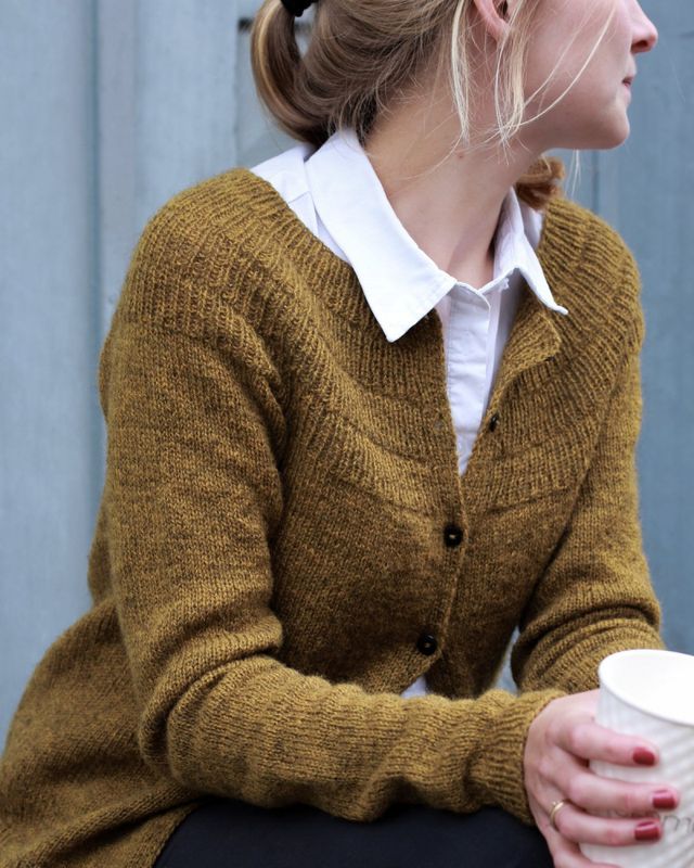 Mønster Ankers cardigan - my size Petiteknit