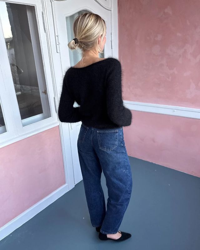 Garnpakke Bea blouse i Isager silk mohair - PetiteKnit