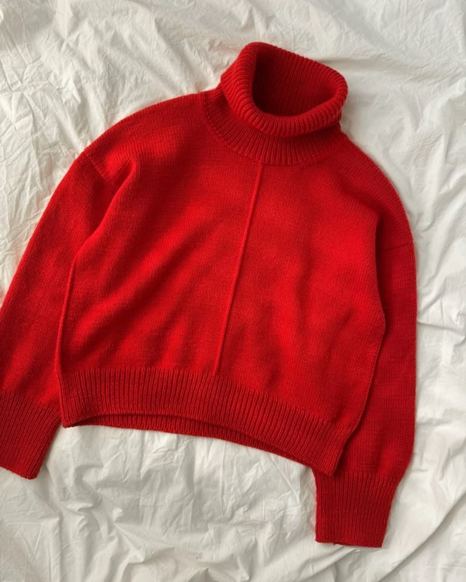 Mønster Scarlet sweater - Petiteknit