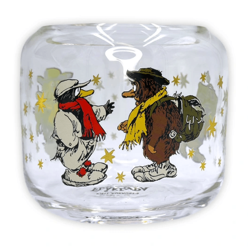 Flåklypa telysholder - Ludvig og Solan 9 cm