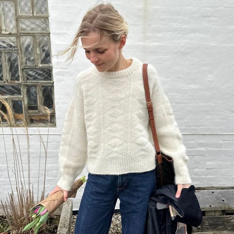 Garnpakke Esther sweater PetiteKnit