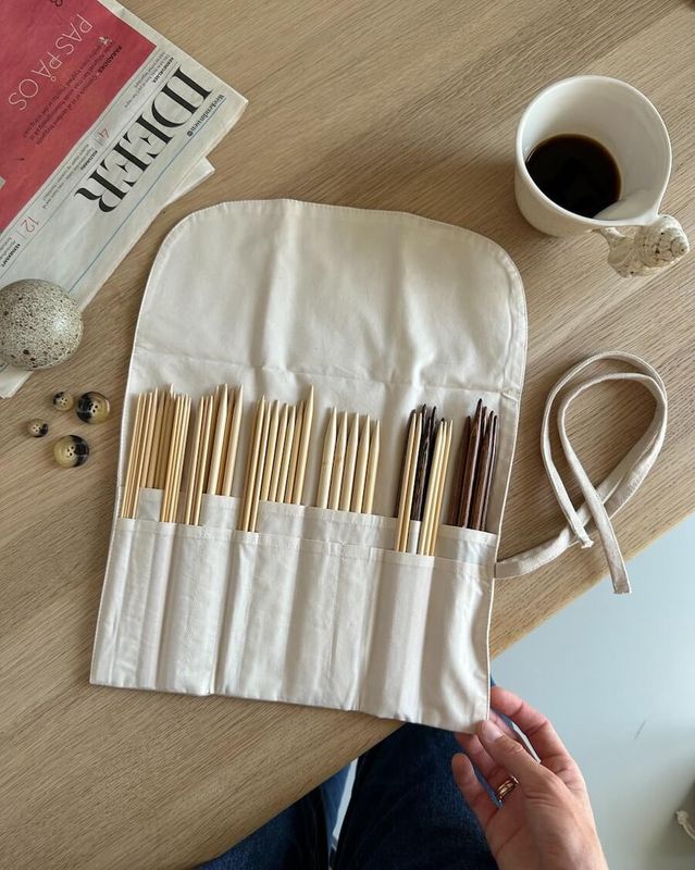 Knitter`s needle case - strømpepinner - Petiteknit