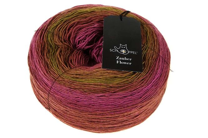 Hovedbilde 2359 Kichererbse Pro Zauberball flower garn